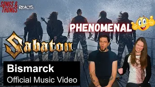SABATON - Bismarck (Official Music Video) REACTION by Songs and Thongs