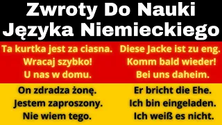 Zwroty w Języku Niemieckim do Słuchania - Niemiecki dla Początkujących - Nauka Niemieckiego