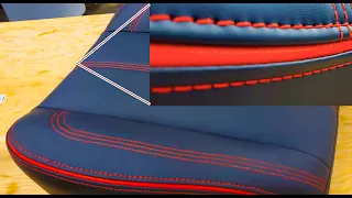 How to Make Stunning Decorative Seams - UPHOLSTERY TIPS