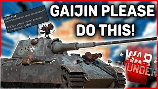 How Gaijin Should Let players Research Hidden and Removed Vehicles in War Thunder