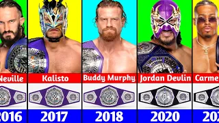 Every WWE NXT Cruiserweight Champion (2016-2023)