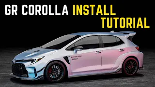 Epsilon+ GR Corolla Lip Kit Install Tutorial