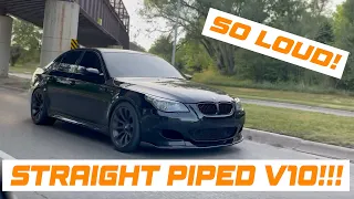 One of Our E60 M5's is now the LOUDEST V10 EVER!!!!!