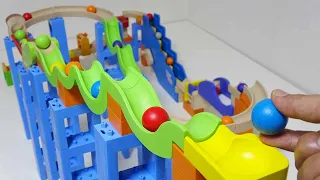 Marble Run Race☆TrixTrack Wave Slope Special Course