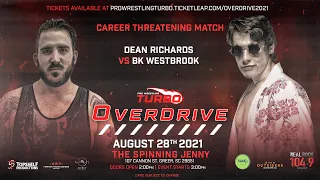 Dean Richards vs  BK Westbrook [FULL MATCH | Overdrive 2021] #yeahthatgreenville #greenvillesc