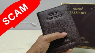 Don't buy passport cover at Passport Office! 😒😒(SCAM...)