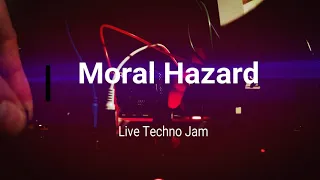 Moral Hazard - Techno Live Jam with Korg Volca Sample / Behringher Crave / Electro Harmonix Ocean12