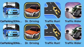 Car Parking 3D, Dr. Driving, Traffic Run and More Car Games iPad Gameplay