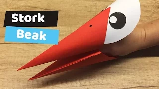 Paper crafts - Stork FUN and SIMPLE craft fo kids