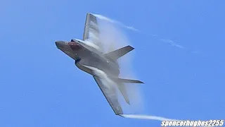 VERY LOUD! F-35C Demo 2022 Pacific Air Show