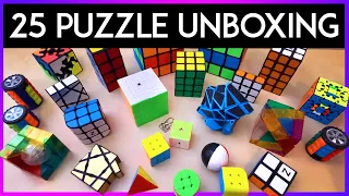 25 PUZZLE MASSIVE UNBOXING! 😱😱😱