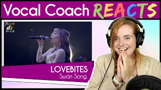 Vocal Coach reacts to Lovebites - Swan Song (Live)