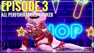 Episode 3 All Performances Ranked | Masked Dancer Uk