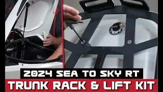 How to Install the Trunk Rack and Trunk Lift Kit on the 2024 Can-Am Spyder RT Sea to Sky