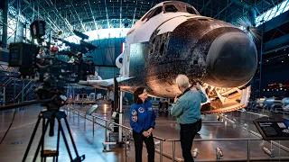 Adam Savage Learns About Living on the Space Shuttle!