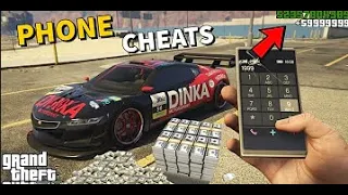 GTA 5 - SECRET PHONE CHEAT CODES 2022 (Sport Cars, God Mode... / All Consoles & PC)