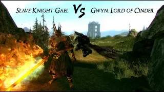 If Slave Knight Gael VS Gwyn, Lord of Cinder in Garry's mod | Ep.2 |