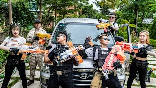 LTT Nerf War : SPY For Hire SEAL X Warriors Nerf Guns Fight High Bounty Criminals Group Mr Cowboys