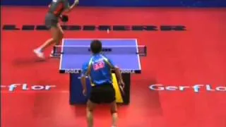 Wang Hao vs  Timo Boll 2008 World Cup Final   YouTube