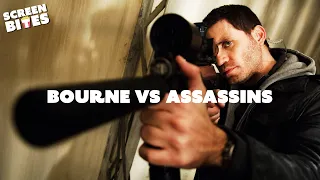 Jason Bourne vs Assassins | The Bourne Identity (2002) | Screen Bites