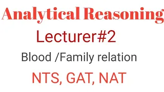 Blood Relation Reasoning Tricks | Family Relation Reasoning
