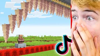 SATISFYING TIKTOK LIFEHACKS TESTEN Die ECHT WERKEN! (Minecraft)