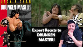 DRUNKEN MASTER Reaction by MARTIAL ARTS TEACHER - Jackie Chan - How REAL is it? HONEST REVIEW!