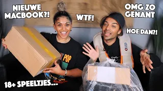 ONGEOPENDE POST PAKKETEN UITPAKKEN 📦 DIT MEEN JE NIET? EEN NIEUWE LAPTOP?! 😱 | Bruine Youtubers