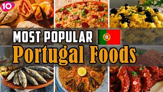 Top 10 Most Popular Food Dishes in Portugal || Traditional Portuguese Foods || Best Portugal Foods