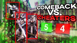 CRAZY COMEBACK VERSUS 2 HARD CHEATERS (cant win next season)