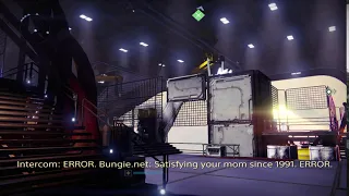 Idle Dialogue, The Tower | Intercom: "Bungie.net: Satisfying Your Mom Since 1991" | Destiny