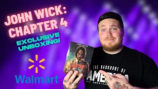 JOHN WICK: CHAPTER 4 - WALMART 4K EXLUSIVE UNBOXING!