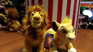 The Lion King plushies - Disney store 2019  toys - Simba, Nala, Scar , Mufasa, Rafiki, timon, pumbaa