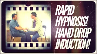 Powerful RAPID HYPNOSIS Induction | The Hand Drop Induction (For Hypnotherapy and NLP)