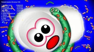 🐍wormate io ! worms zone io❤ !! pro skills gameplay #614  ! Worms 02