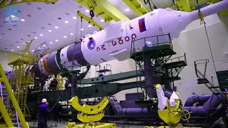 Подготовка и запуск РН «Союз 2.1а» с ТПК «Союз МС-19» с площадки № 31 космодрома Байконур