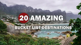 20 Most Amazing Bucket List Places in The World 2024 | Travel Guide