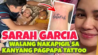 TEAM TARAH UPDATE.. SARAH DI NA TALAGA NAPIGILAN SA PAGPAPA TATTOO NG DATARAH NA AYAW NI TANCH DATI