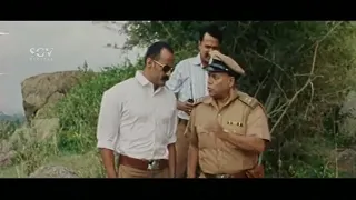 Bank Janardhan funny guess on murder case | Suchendra Prasad | Kishore | Best Scenes of Parole Movie