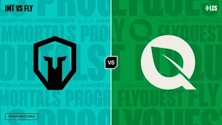 IMT v FLY - Week 1 Day 2 | LCS Spring Split | Immortals v FlyQuest (2024)