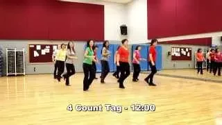 Rock & Roll - Line Dance (Dance & Teach in English & 中文)