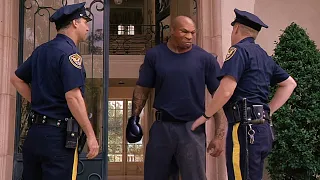 Mike Tyson Threatens On The Police. Fighting scene. Tyson 1995