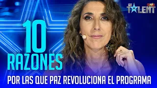 10 razones por las que PAZ PADILLA ha revolucionado el programa | Got Talent España 2021