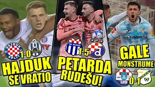 🔴HAJDUK SRUŠIO LOKSU🔴 DINAMO PETARDA RUDEŠU🔴 RIJEKA SE NAMUČILA OSIJEK U PROBLEMIMA