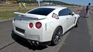 1000HP Nissan GT-R R35 - CRAZY ACCELERATIONS!