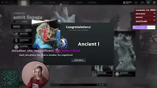 Sheever Finally Reached Ancient Rank first Time in Her Life - Dota 2