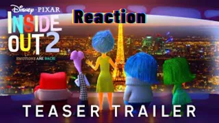 Inside out 2 ￼trailer reaction