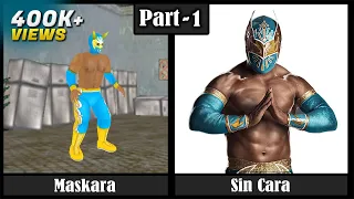 Real Life of WR3D Characters | Part-1 | 30 Characters | Real Names | Wrestling Revolution 3D | AWE