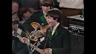 The Beatles - Yesterday (live in Germany) [colorized]