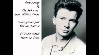 Rick Astely Vs The 8th note -- Never gonna five You up, forever -- Dj Paolo Monti  mash up 2012.wmv